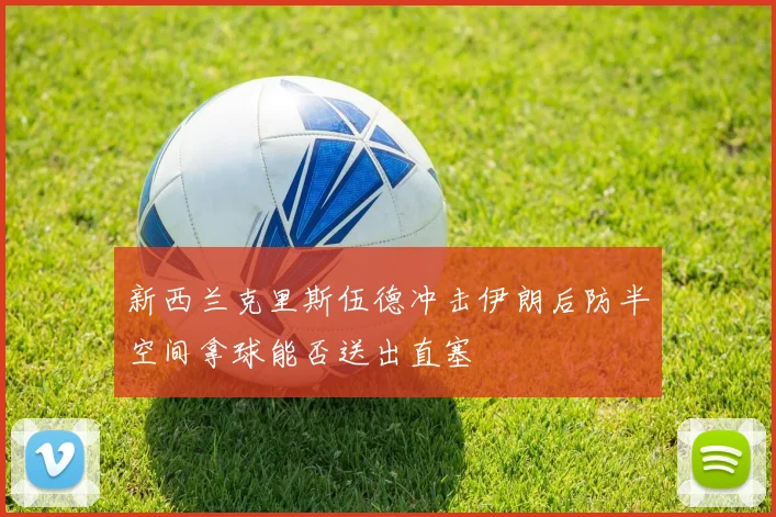 新西兰克里斯伍德冲击伊朗后防半空间拿球能否送出直塞